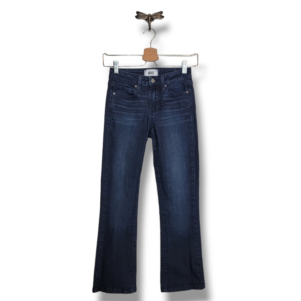 Paige Manhattan Crop Bootcut Jean In Illa 24